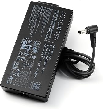 HNHTKJ 150W Charger for ASUS TUF F15 F17 A15 A17, ADP-150CH B A18-150P1A | 150W 20V 7.5A output with standard 6.03.7mm DC connector