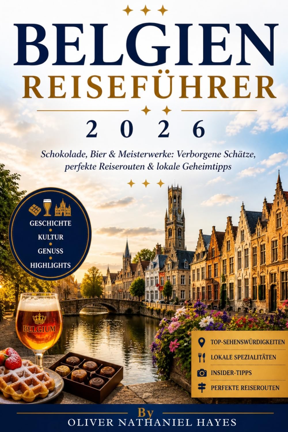 BELGIEN REISEFÜHRER 2 0 2 6: Schokolade, Bier & Meisterwerke: Verborgene Schätze, perfekte Reiserouten & lokale Geheimtipps