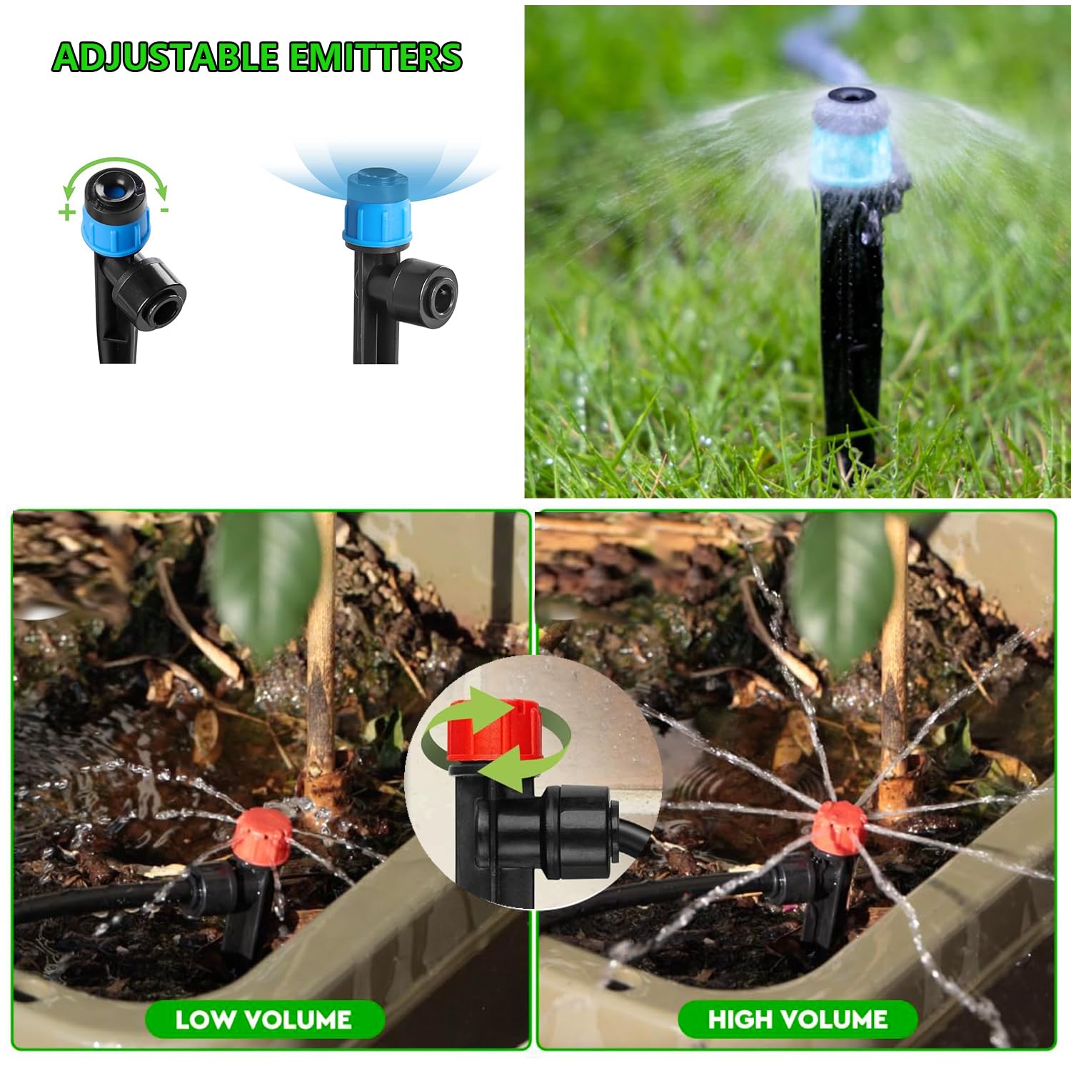 Adjustable Drip Emitters