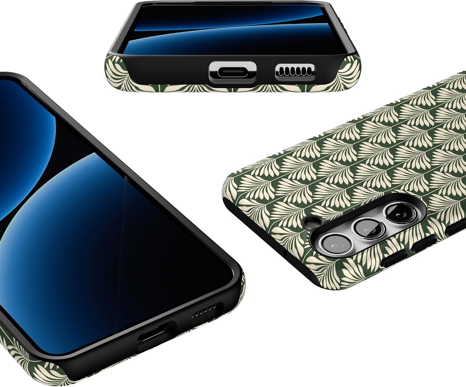 Casely Galaxy S23 Plus Case | The Boyfriend Collection | Cabana Nights | Essential Slim Dual-Layer Protective Design