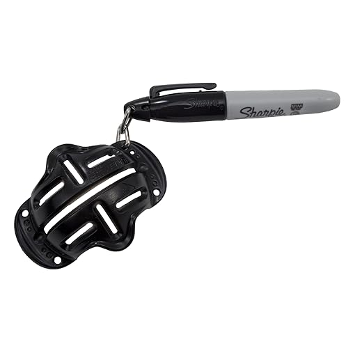 Line M Up Pro Precision Golf Ball Alignment and Identification Tool with Sharpie Mini