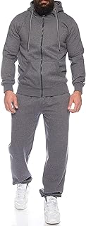 Sweatsuits for Men 2 Piece tracksuit Sets Full Zip Hoodie...