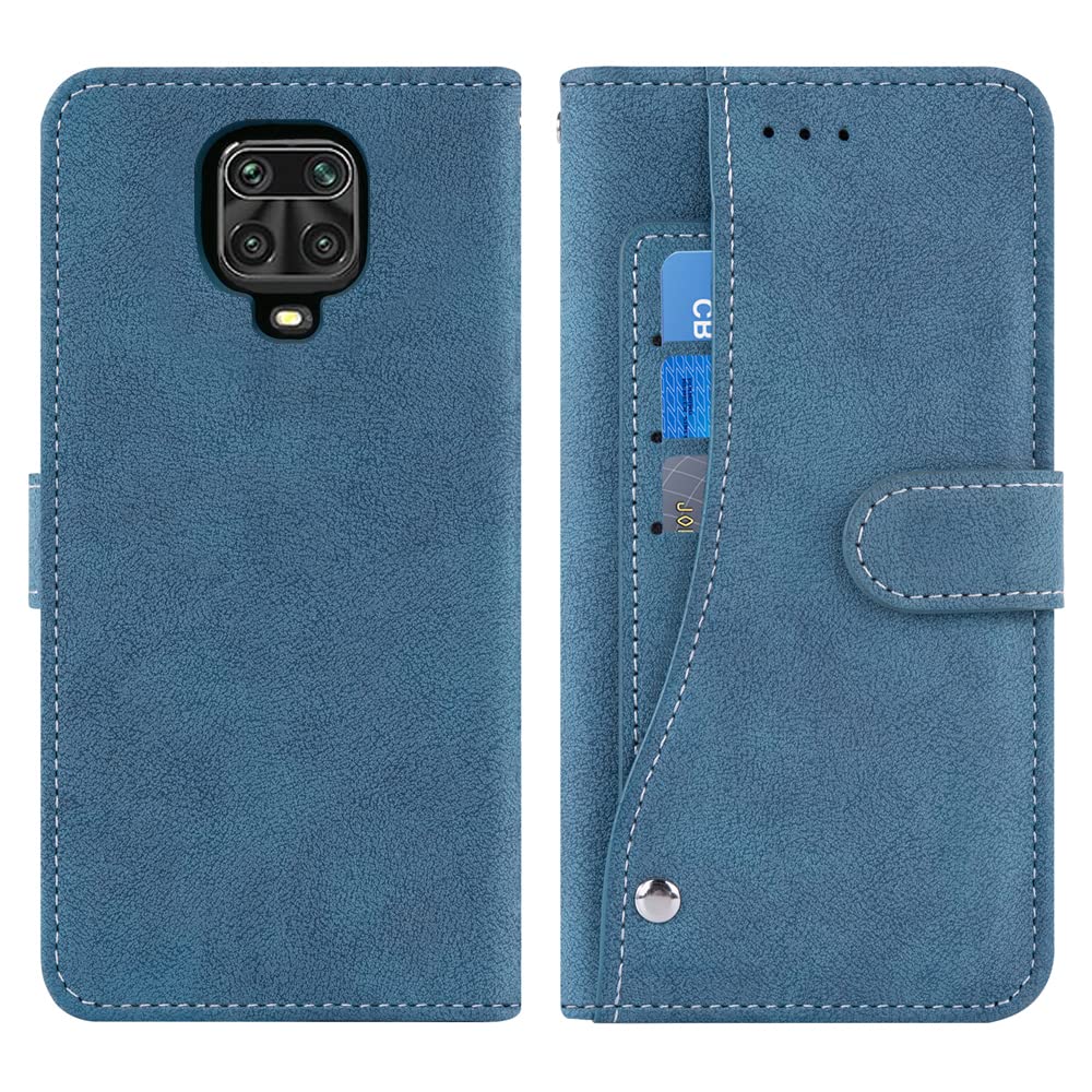 Asuwish Compatible Con Xiaomi Redmi Note 9 Pro/Note9 Pro Max - Funda Tipo Cartera Y Protector De Pantalla De Vidrio Templado, Soporte Para Tarjetas, Accesorios Para Celular, Cubierta Para Redme