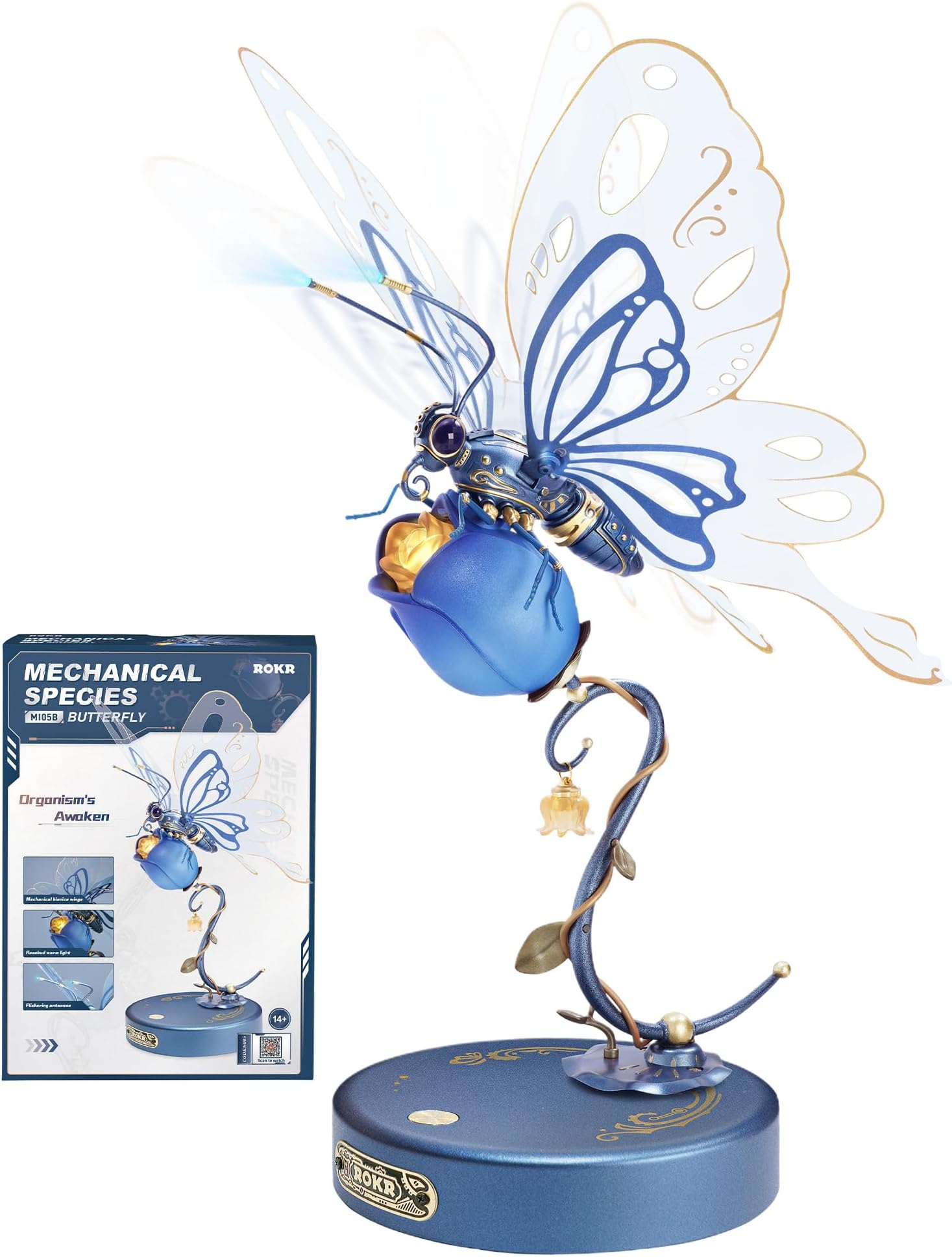 ROKR 3D Metal Puzzles for Adults - Metal Model Kits to Build - Crafts and Gifts for Teenage Boys and Girls