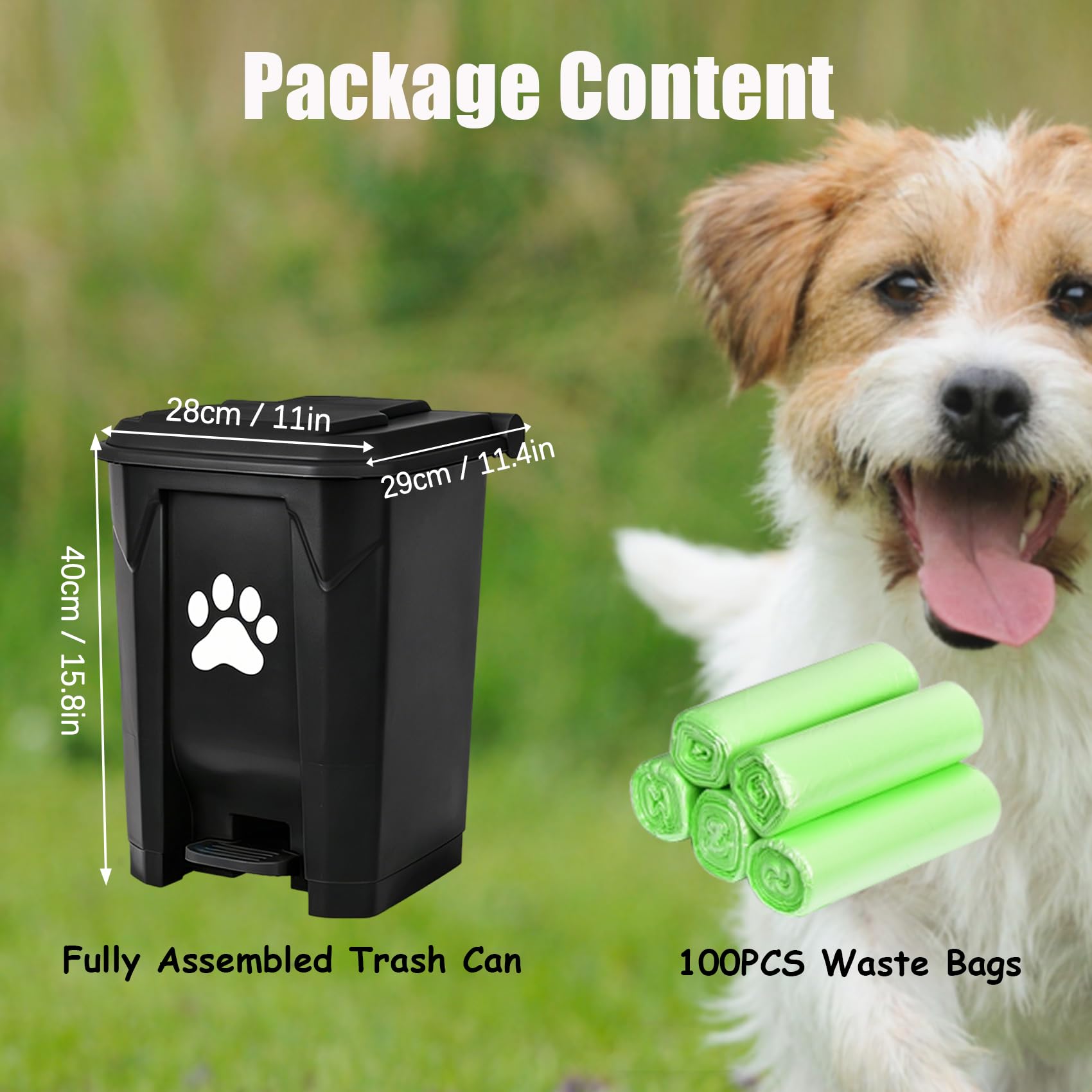 Amazon.co.jp: mayayaday アウトドア 犬用うんちゴミ箱 裏庭 庭 自宅用