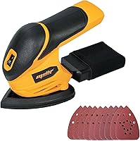 Vista 1 de Lijadora de detalles inalámbrica compatible con batería Dewalt de 20 V MAX (solo herramienta), lijadora eléctrica compacta de mouse de 12000 rpm