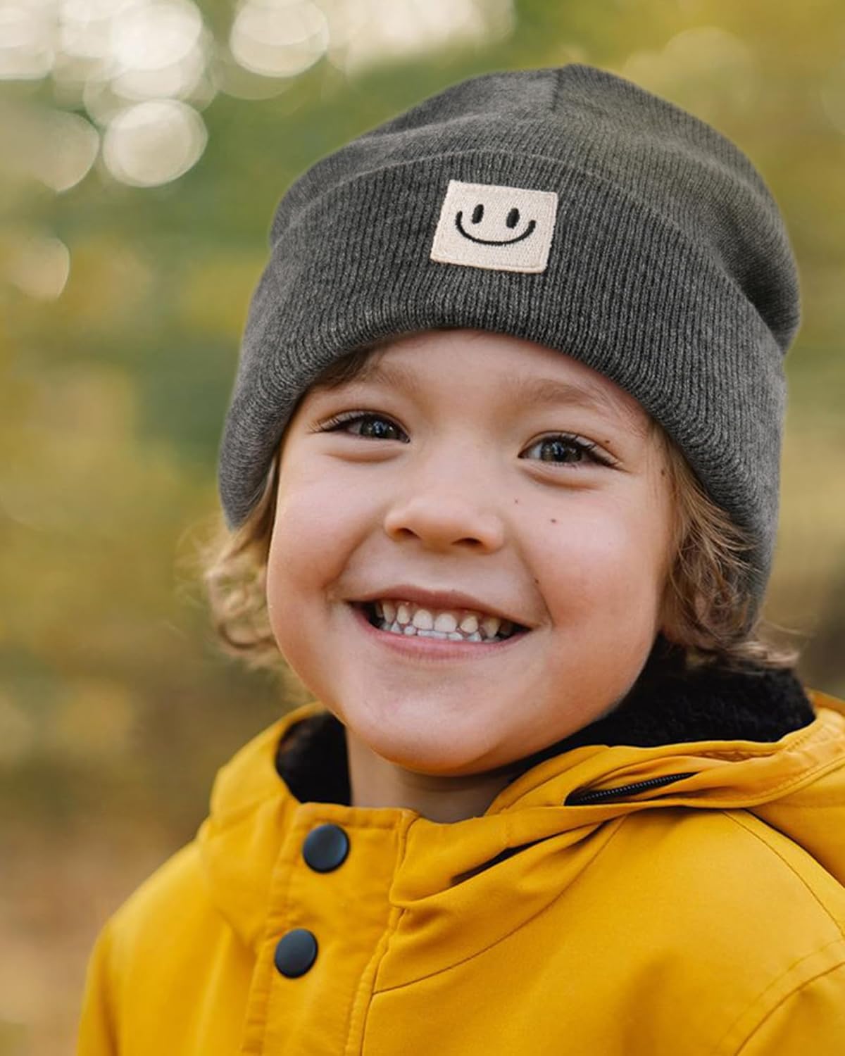 FURTALK Baby Toddler Winter Hat 3 Packs Baby Beanie Toddler Beanie Boys Girls Fleece Lined Kids Warm Knit Hats - Image 4