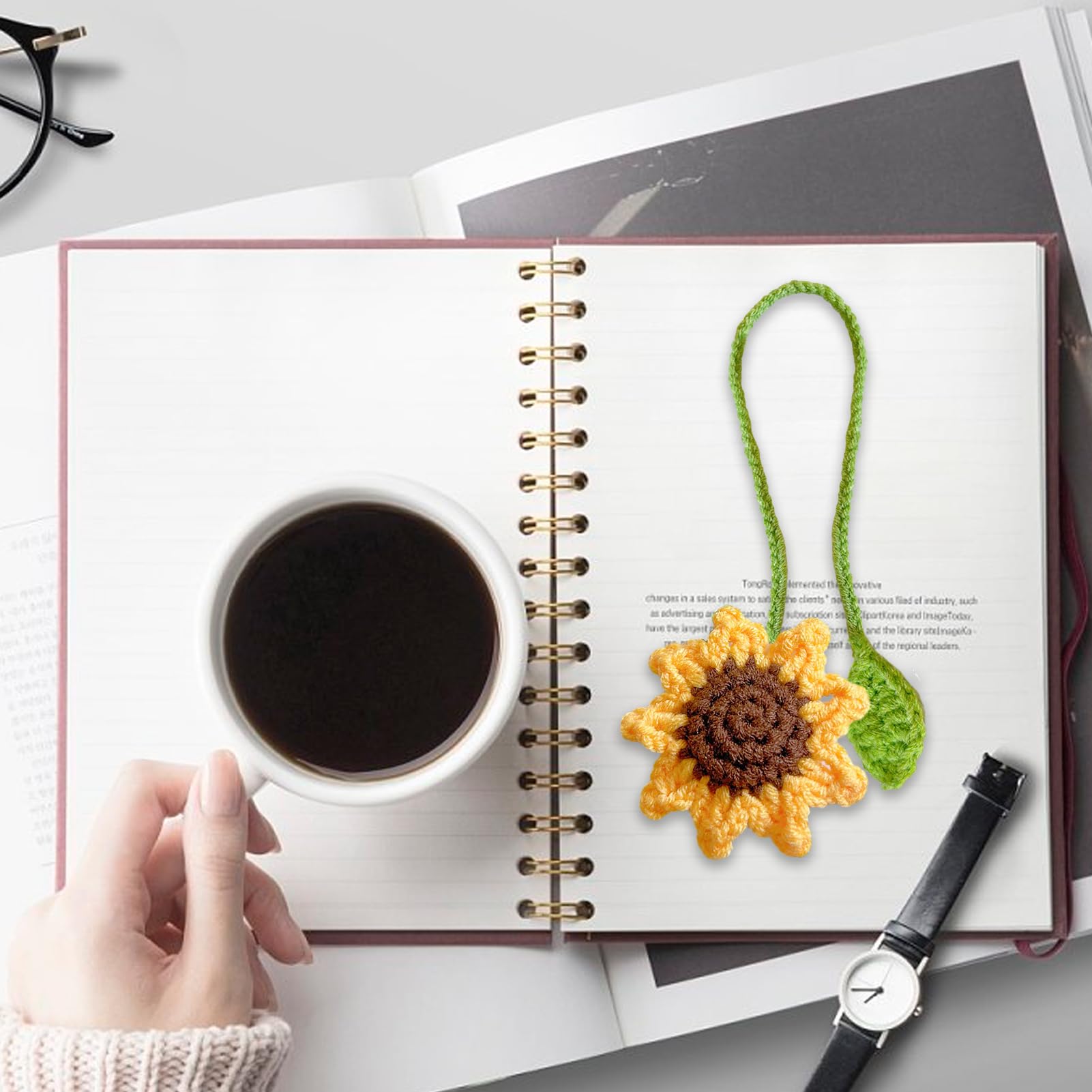 12 Segnalibri Magnetici Dinosauri Colorati - Marcatori Pagina Per Studenti, Lettori E Insegnanti