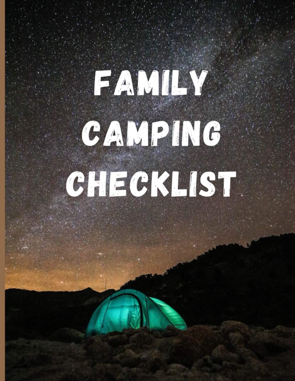 Buy FAMILY CAMPING CHECKLIST Camping checklist for family Rei camping