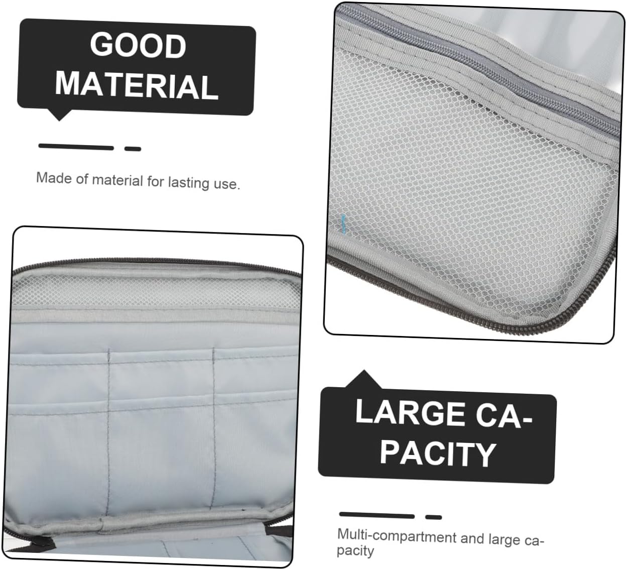 ULDIGI Ring Needle Set Knitting Kit Sewing Needle Case Oxford Cloth Bag Large Capacity