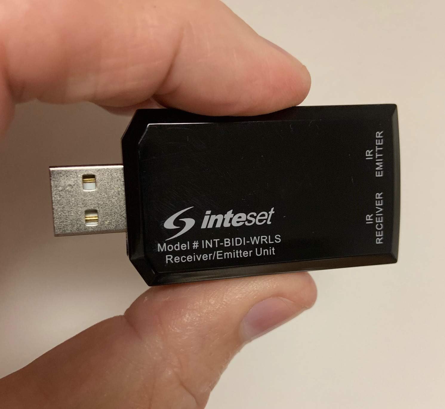 Inteset Infrared(IR) Wireless Pro, Long Range, Ten Channel, Bi-Directional, IR Receiver/Transmitter & Repeater Using Radio Frequency (RF) for Cable & Satellite Boxes as Well as Most Other A/V Devices