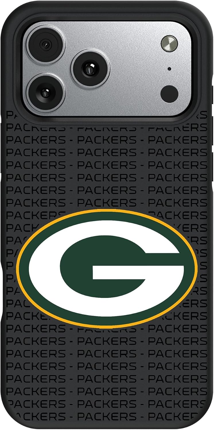 Keyscaper Green Bay Packers Bump Case with 8.2ft Drop Protection