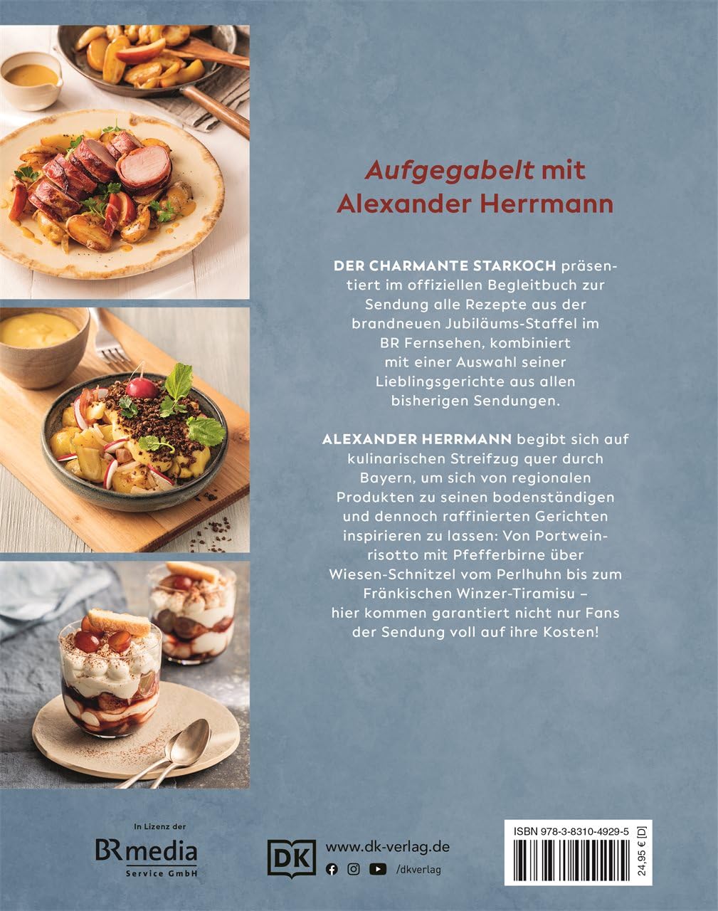 Aufgegabelt. Das Kochbuch: Eine kulinarische Entdeckungsreise. Über 65 Genussrezepte des TV-Kochs. Heimatverbunden, regional, bodenständig