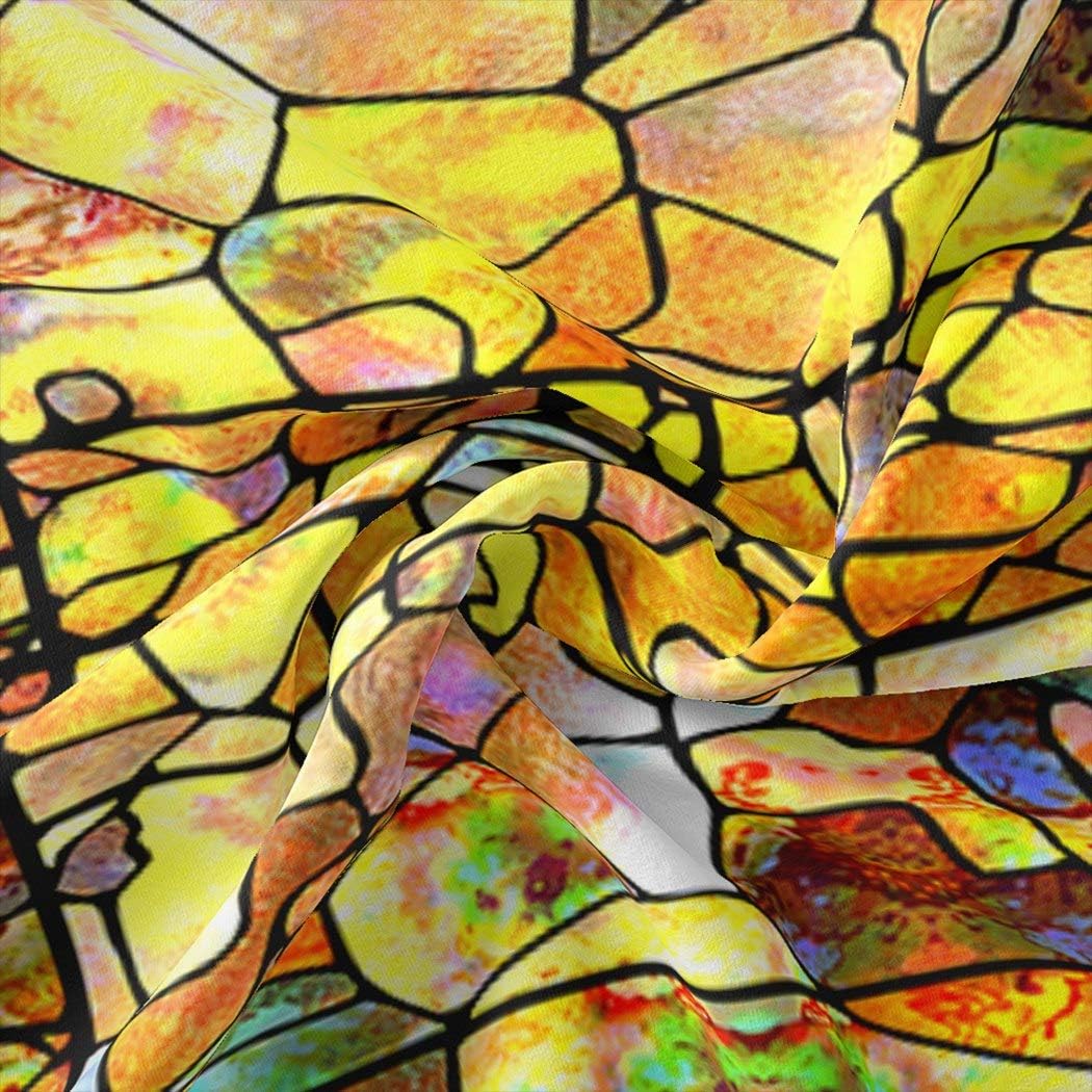 Tapestries Stained Glass Series Art Bedroom Living Room Classroom Home Tapestry Decoration Carpet 82.7x59.1 Inch Wall Hanging image 5