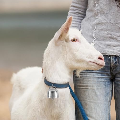 Miniatura 7 de Campanas de cobre de pastoreo para ganado, paquete de 25 campanas de animales, campanas de caballo, campanas de oveja, vaca, caballo y oveja,