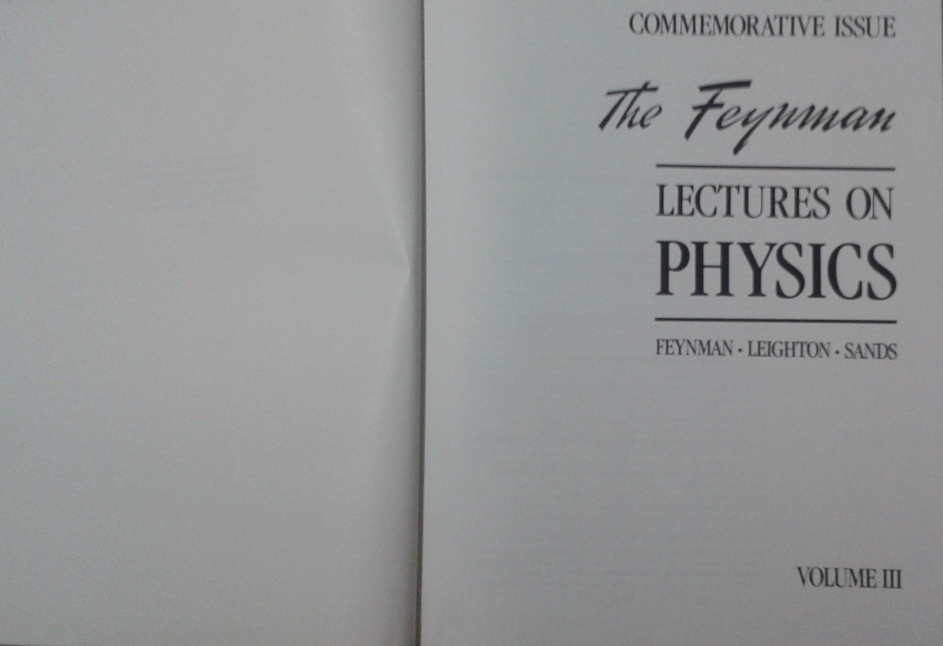 The Feynman Lectures on Physics: Commemorative Issue, Three Volume Set - Image 9