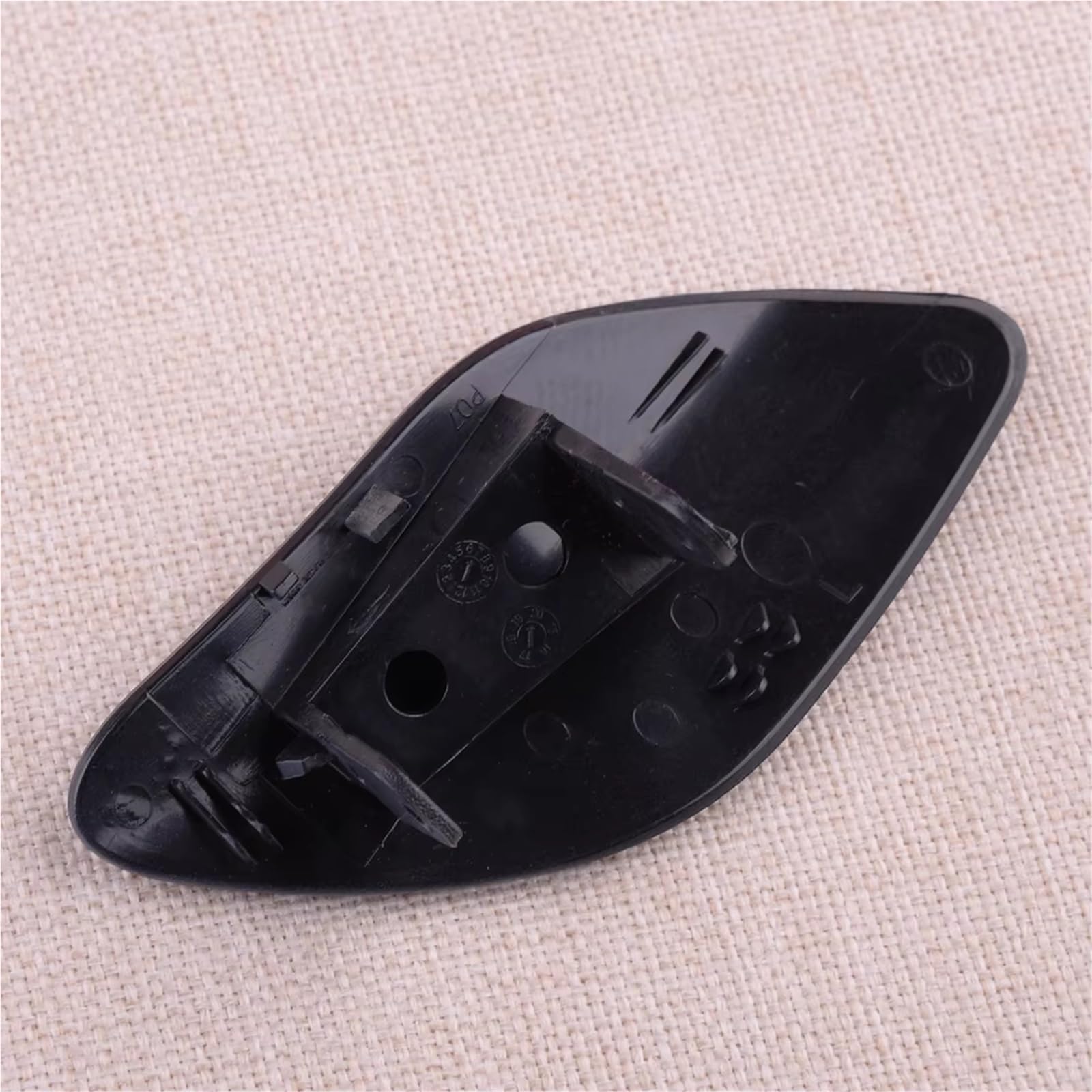 Copertura Lente Lava Compatibile Con Porsche Per Cayenne Per Turbo Per GTS 2008-2010 Auto Faro Anteriore Lavafari Jet Cap Copertura Sinistra Destra Telaio Trim