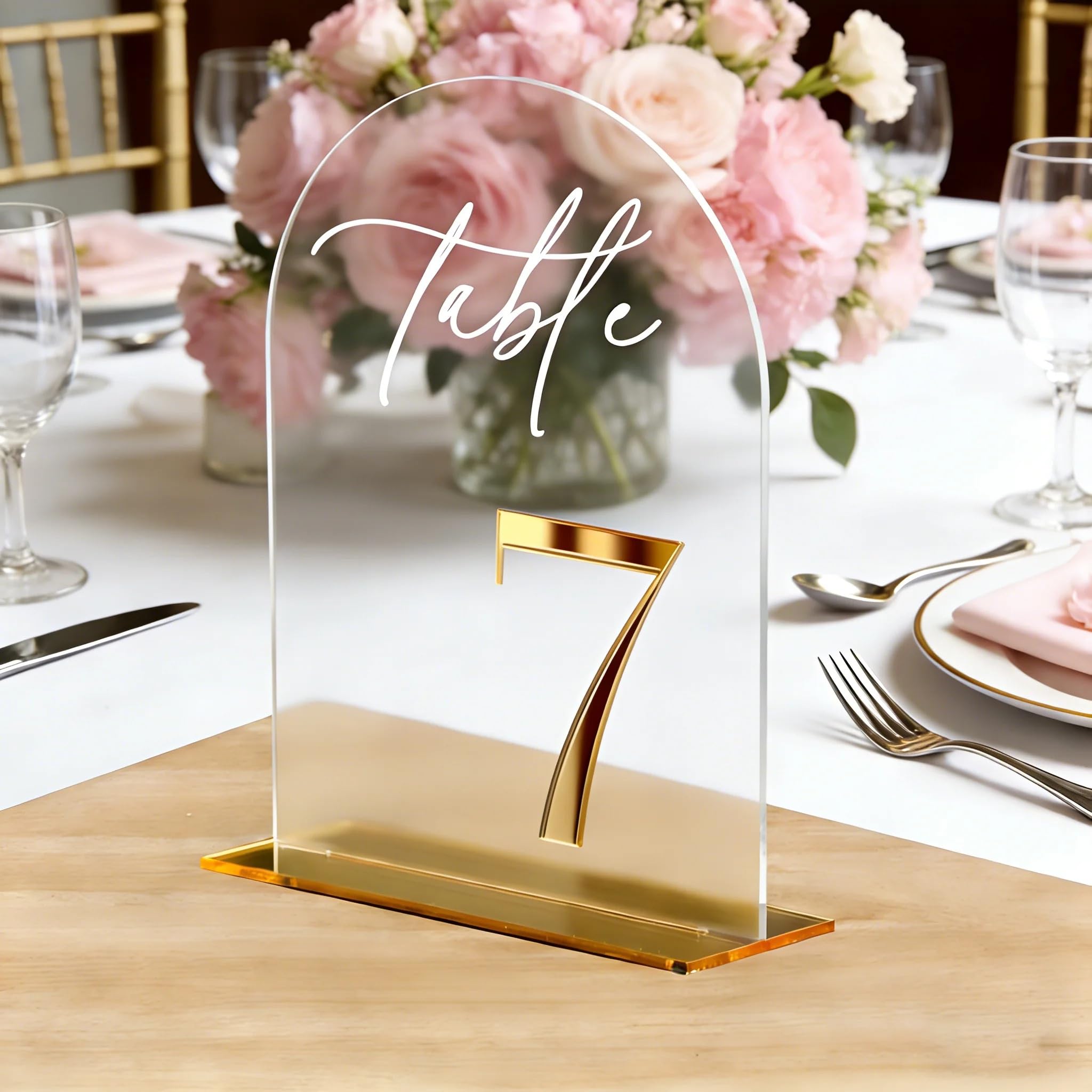 Soportes Papel MenúS Mesa Números de mesa 1-10 1-20 for la recepción bodas