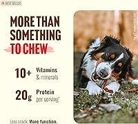 Vista 2 de Natural Farm Nervio de toro sin olor (2-3 pulgadas, 1 libra) para perros pequeños o medianos, palitos masticables 100 % de carne de res, sin OGM