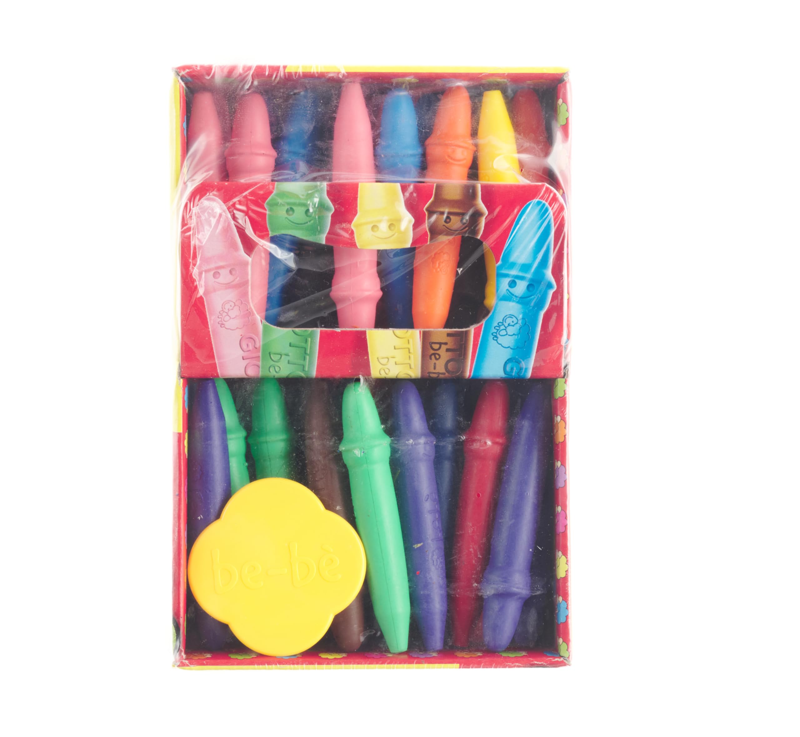 Chunky Wax Crayons Giotto Bebe Schoolpack - 40 Colorful Wax Crayons ...