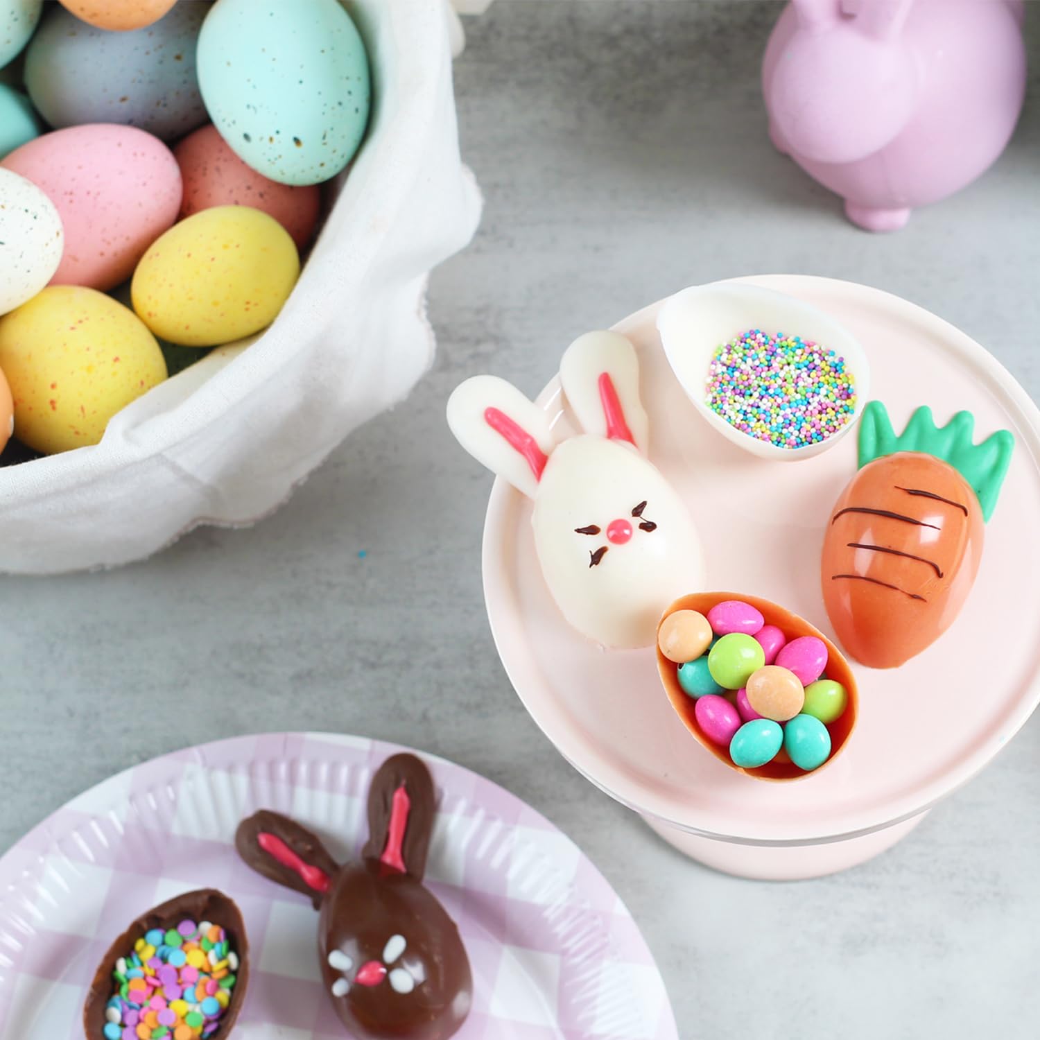 Easter Pastel Nonpareils Sprinkles - 1.8 Pounds - Nonpareil Sprinkles for Ice Cream - Rainbow Nonpareils - Bulk Sprinkles for Cake Decorating