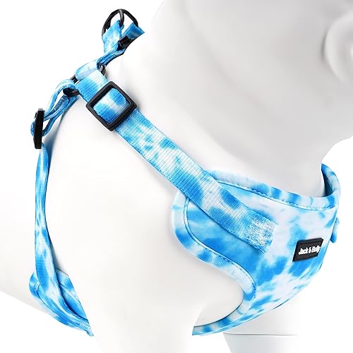 Miniatura 4 de Jack & Bully Arnés para perro, chaleco sin tirones, de neopreno ajustable, suave con malla transpirable, para todo tipo de clima, bulldog francés