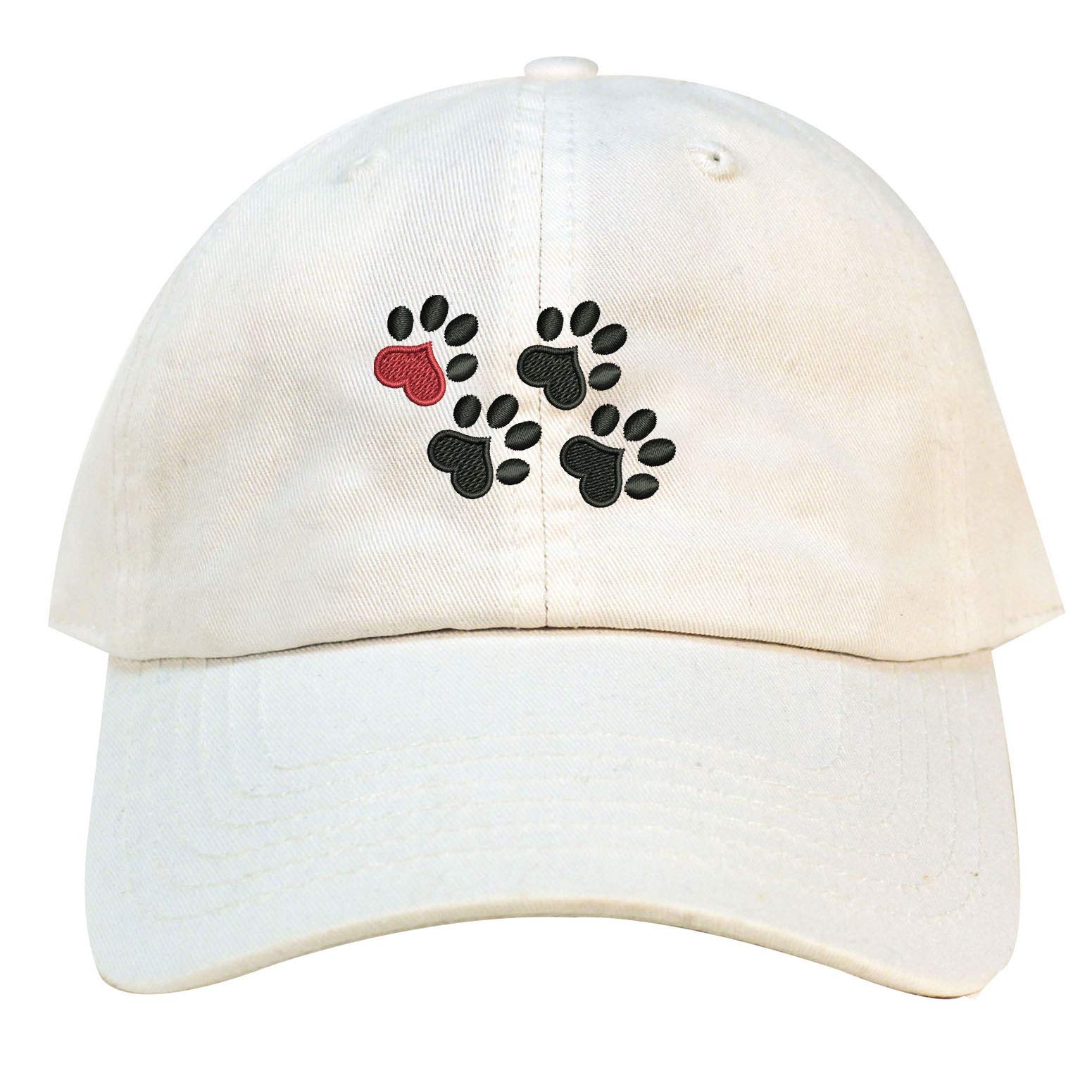 INK STITCH Unisex USA Paws Logo Cotton Baseball Caps - 22 Colors