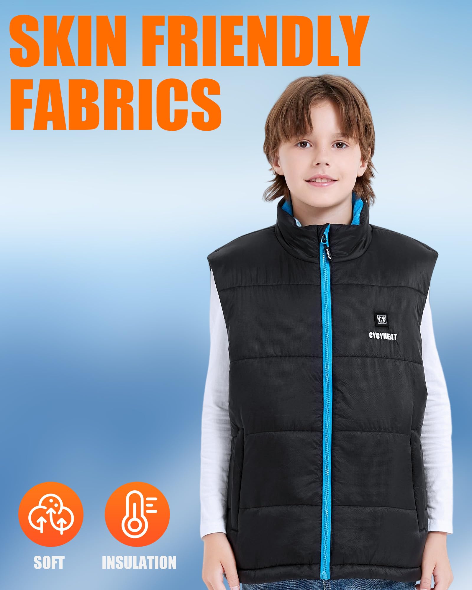 CYCYHEAT Rtpb-013 Gilet riscaldato Unisex Adulto