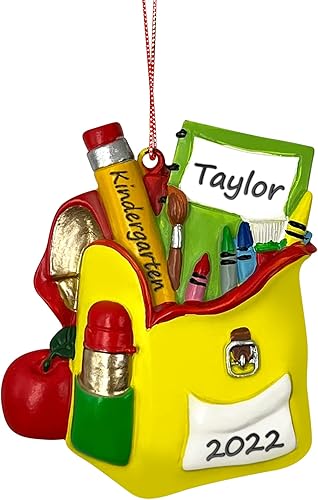 Kindergarten Christmas Ornament Personalized, Celebrate Your Child's Milestone Achievement with a Custom Keepsake Decoration Ornament