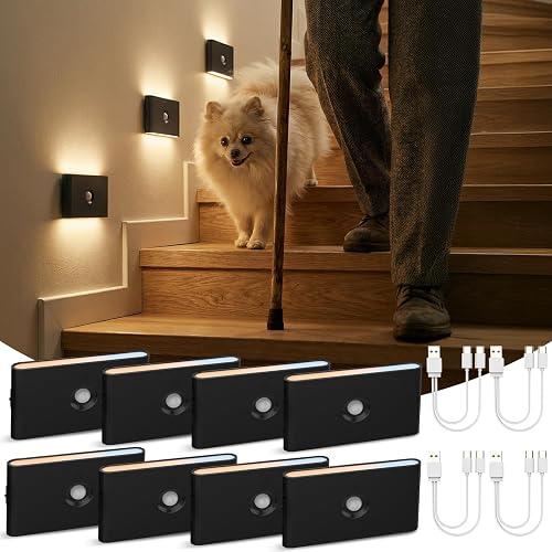 LED Night Light with Motion Sensor and Twilight Sensor Ba…