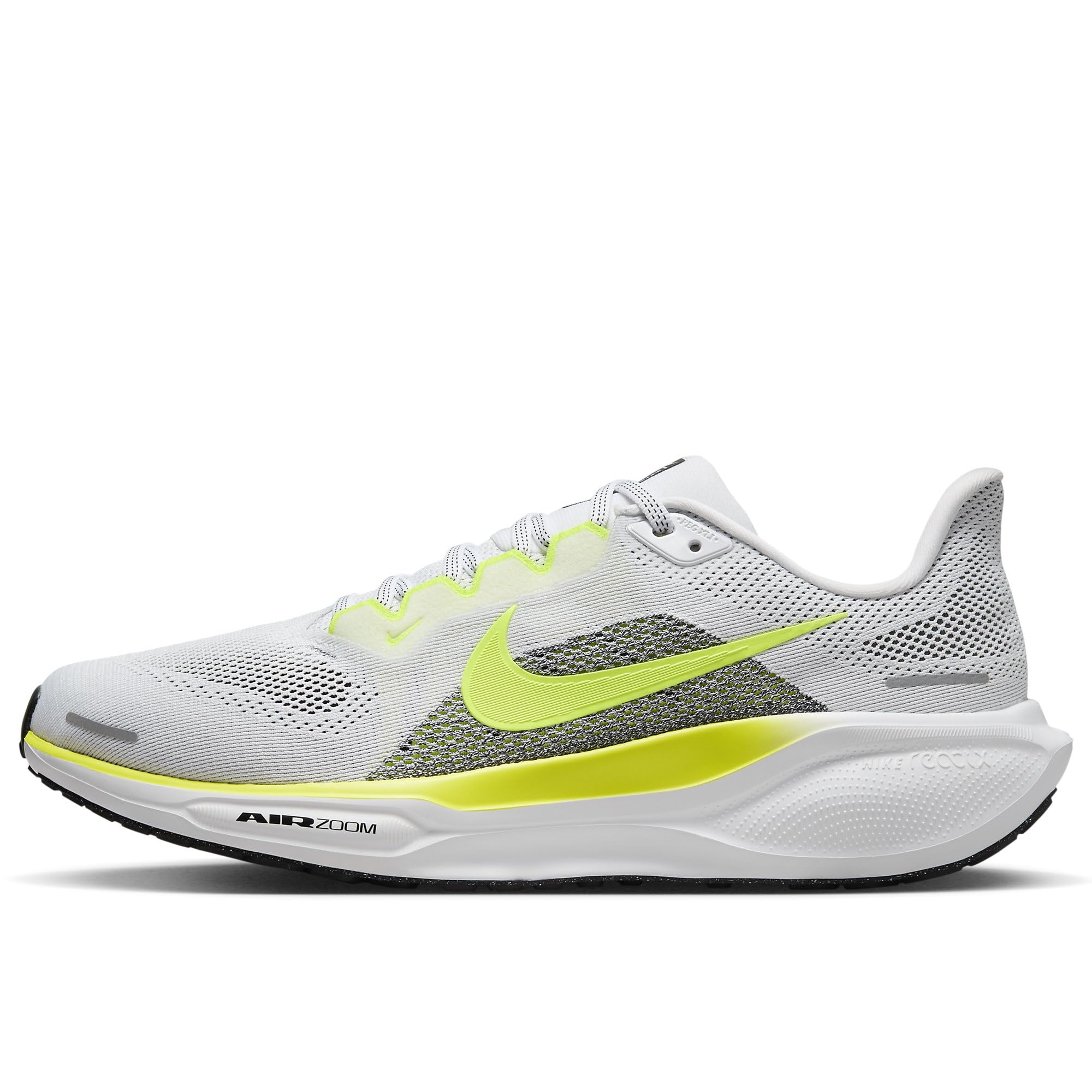 Pegasus 41 Men's Road Running Shoes (FD2722-104, Black/Anthracite/Black) Size 14