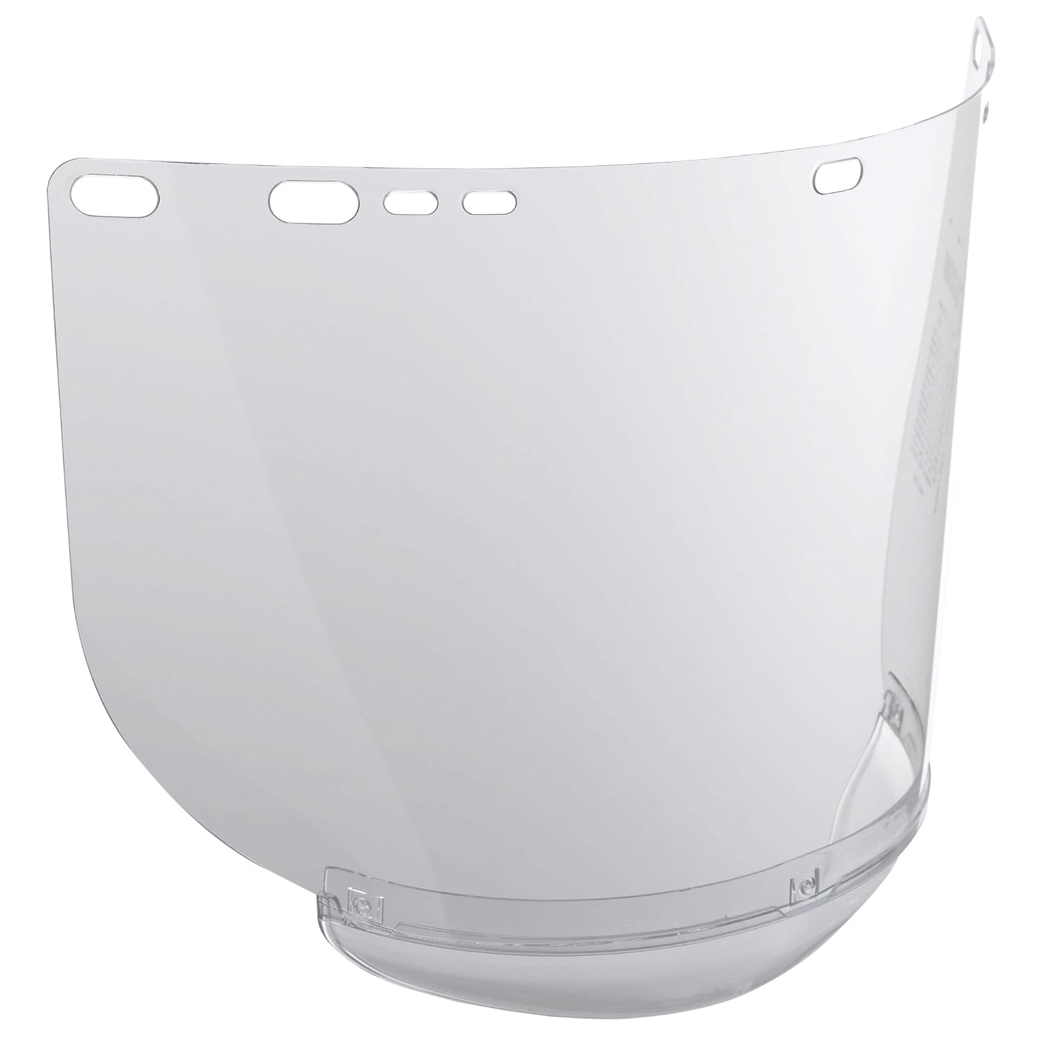 Jackson Safety F20 High Impact Face Shield, Polycarbonate, 8” x 15.5” x 0.04”, Clear, Face Protection, Unbound, 12 Shields / Case, 29062