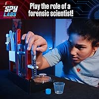 Vista 4 de Thames & Kosmos Spy Labs Inc: El kit de investigación forense incluye una gran configuración de laboratorio para recopilar y analizar pruebas