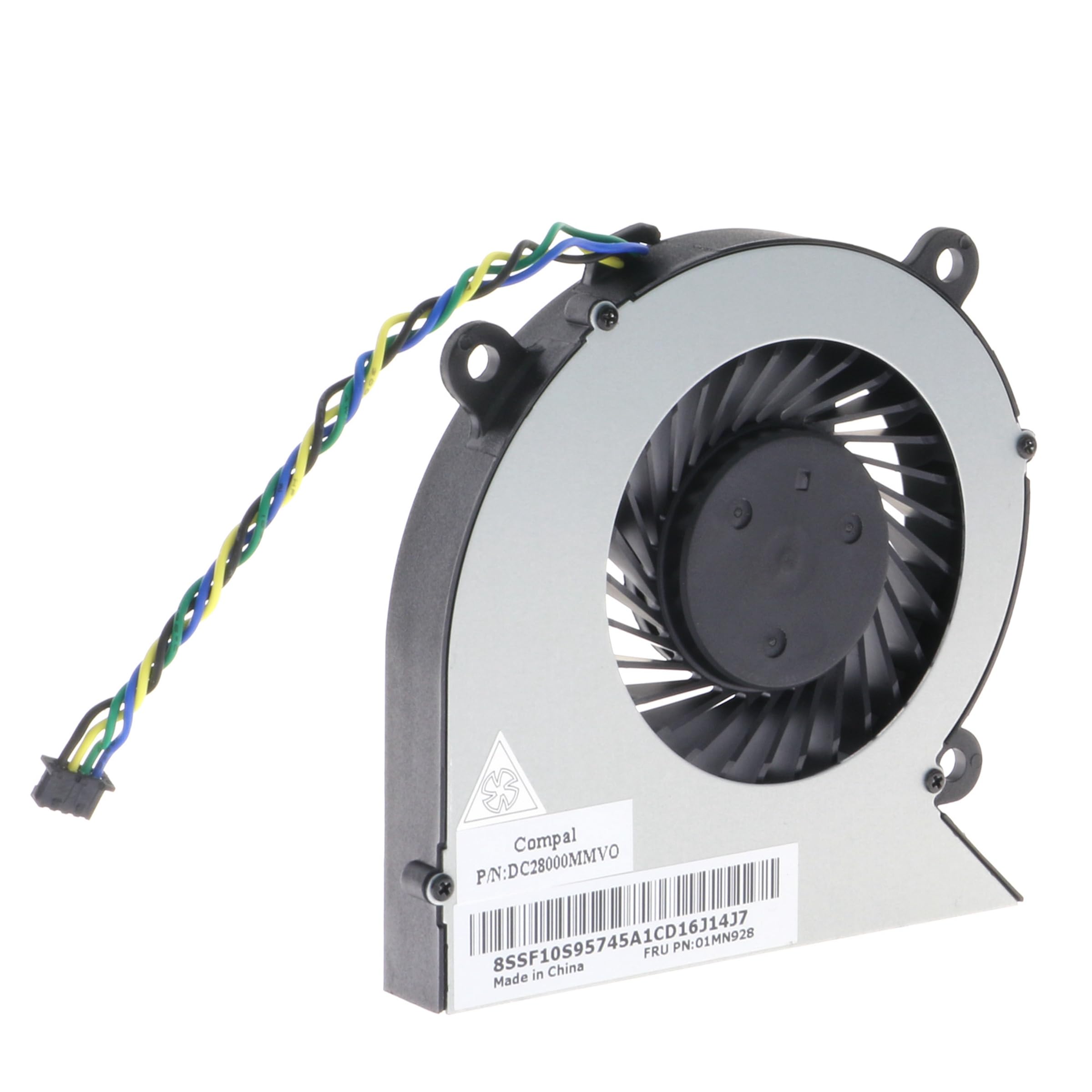 Ventilador de refrigeración de CPU de repuesto para Lenovo Ideacentre AIO 3-24IIL5 3-22IIL A340-22IWL A340-24IWL A340-24IGM Lenovo V30a-22IIL V30a-22IML V30a-24IML Desktop 01MN928 DC28000MM. V0