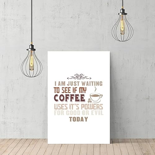 Miniatura 6 de Póster decorativo de pared con cita motivacional, Everybody Is A Genius Painting Casa de campo Decoración de pared para aula, habitación de niños,