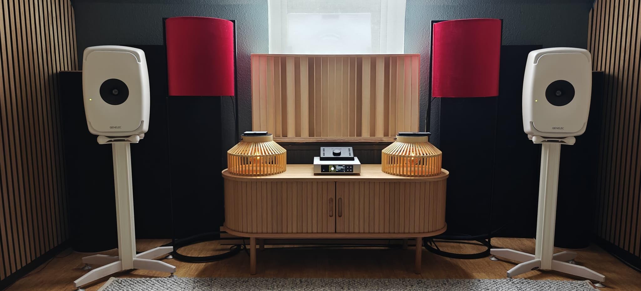 Bluetone Acoustics QRD 2D Natural Wood Acoustic Diffuser - Schroeder