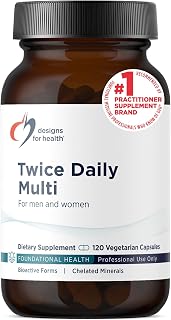 Designs for Health Methylated Multivitamin, Iron-Free Formula, 120 Capsules