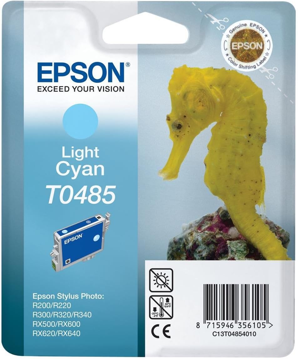 Epson Inkjet Cartridge Page Life 400pp Light Cyan Ref T048540