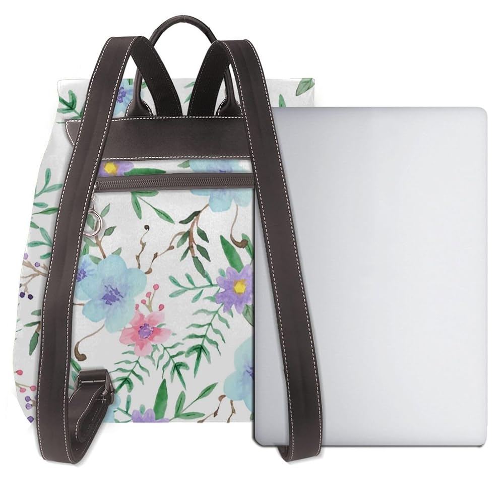 美しい商品、花柄レザーリュック手描き 美しい商品、花柄レザーリュック手描き