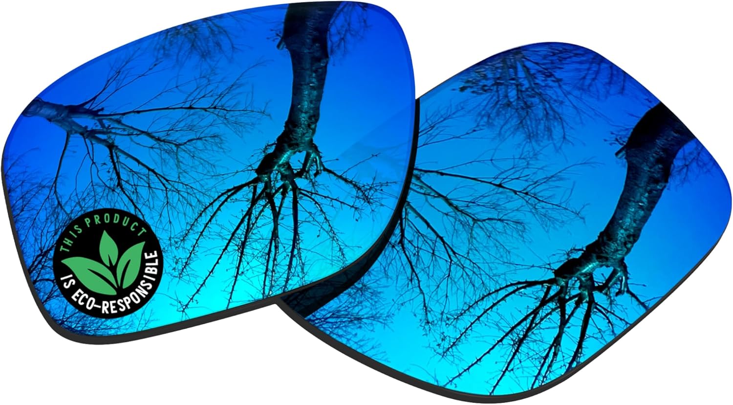 Raydi Polycarbonate Replacement Lenses for Ray-Ban Justin RB4165 Square Sunglasses