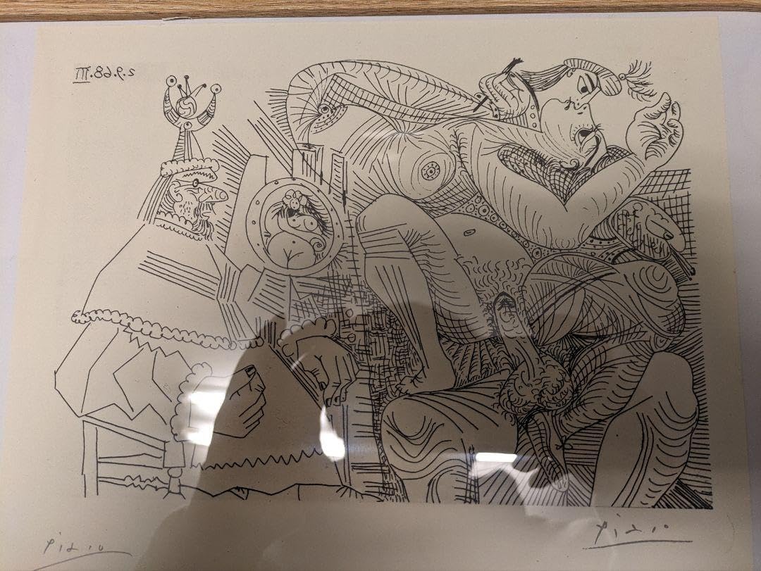 【未使用】【ピカソ 真作】真作保証紙COA付き✰大変希少なエッジング画集✰ 未使用】【ピカソ 真作】真作保証紙COA付き✰大変希少なエッジング画集