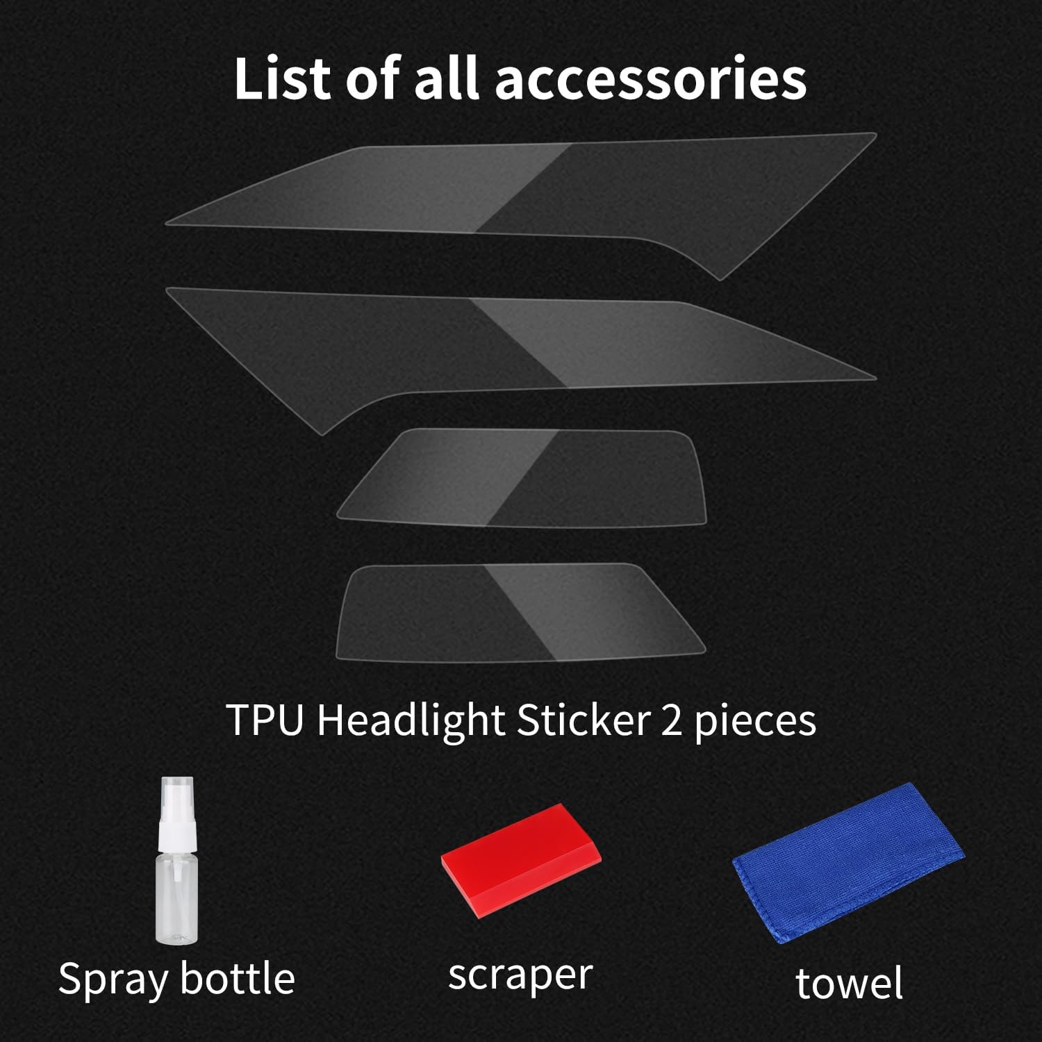 Car Headlight Protection Film for Nissan Rogue 2021 2022 2023 2024 2025 Auto Accessories Lucency Vinyl Exterior Decoration Self Adhesive Sheet Sticker Cover Tint Tail Light