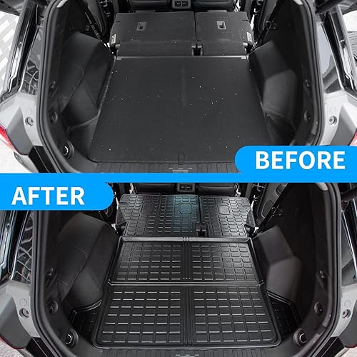 Miniatura 2 de Alfombrillas compatibles con Chevrolet Equinox Cargo Liner 2018-2024 Gmc Terrain Trunk Mat Protector de asiento para todo tipo de clima, accesorios