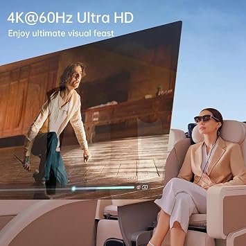 USB C to AR Glasses with Charging Adapter Enables Multi-Screen Enhanced 3D Video Features 4K@60Hz PD100W Compatible for iPhone 15/16 Viture/Rokid/Xreal AR Glasses (USB-C Peripheral Port)