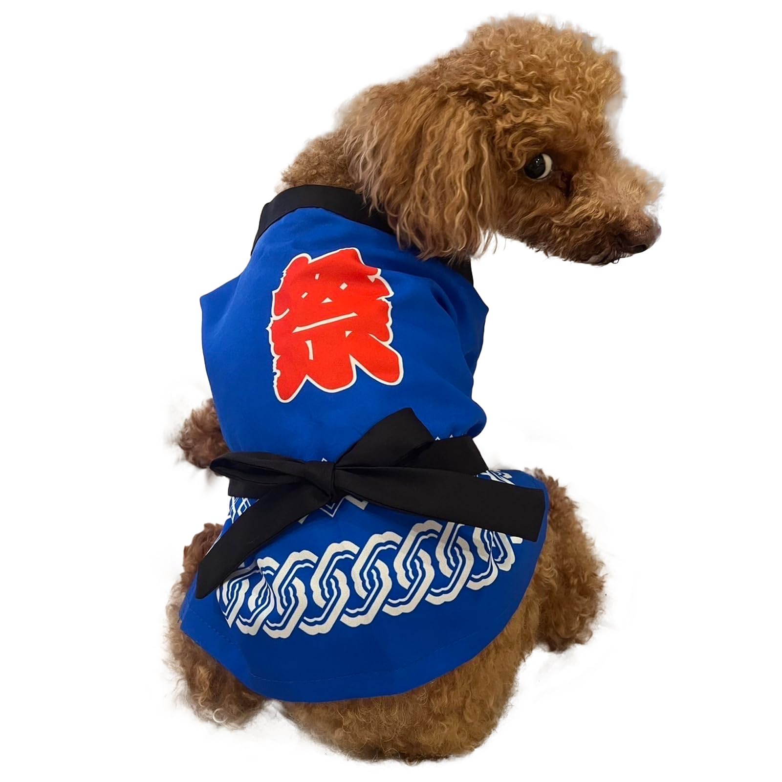 Amazon | [スペースホビー] 色を選べる 犬用 はっぴ 法被 祭 人間とお