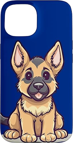 Miniatura 10 de Funda para iPhone 13 Super Cute Pastor Alemán Cachorro