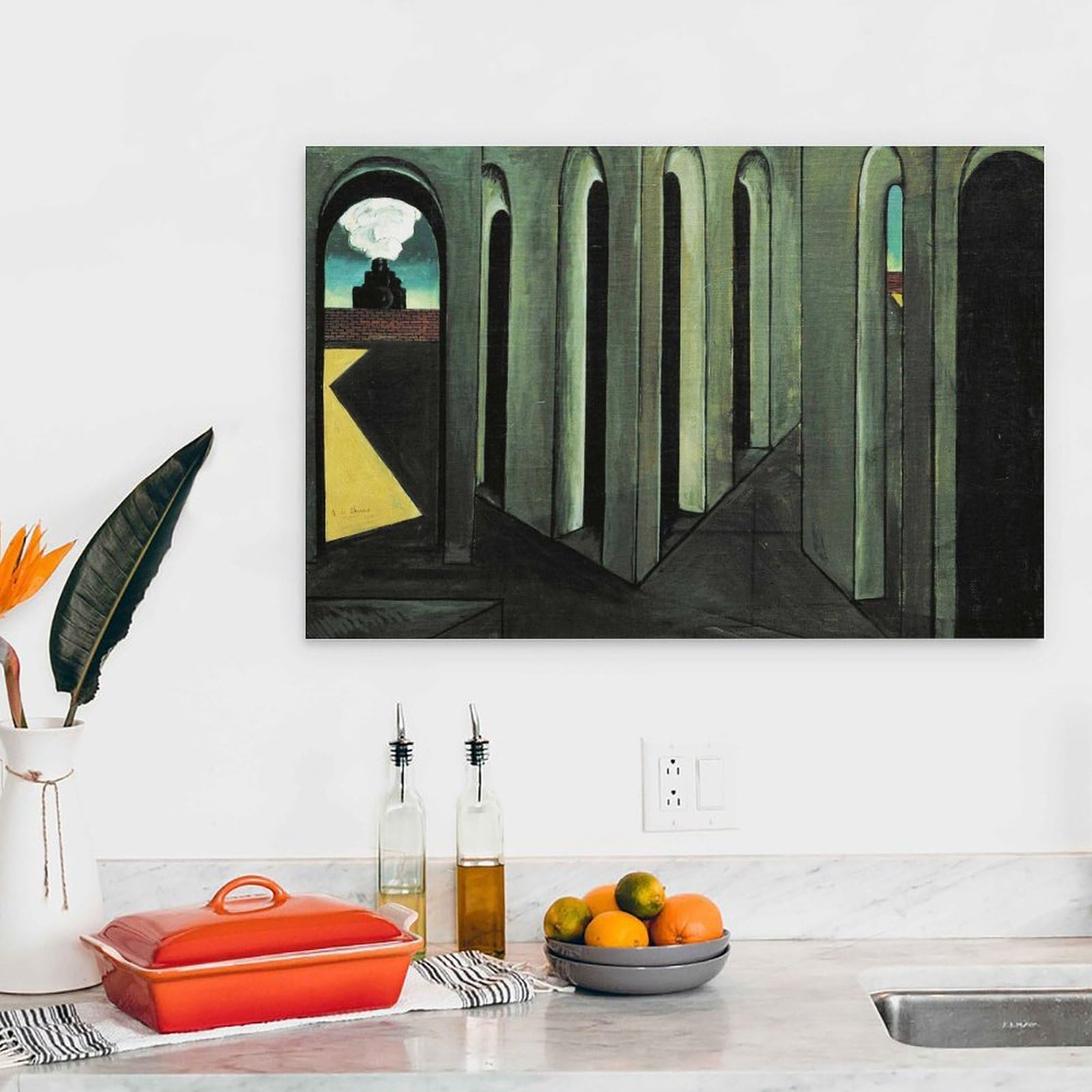 Amazon.com: Giorgio De Chirico Surrealism Painter Works《The