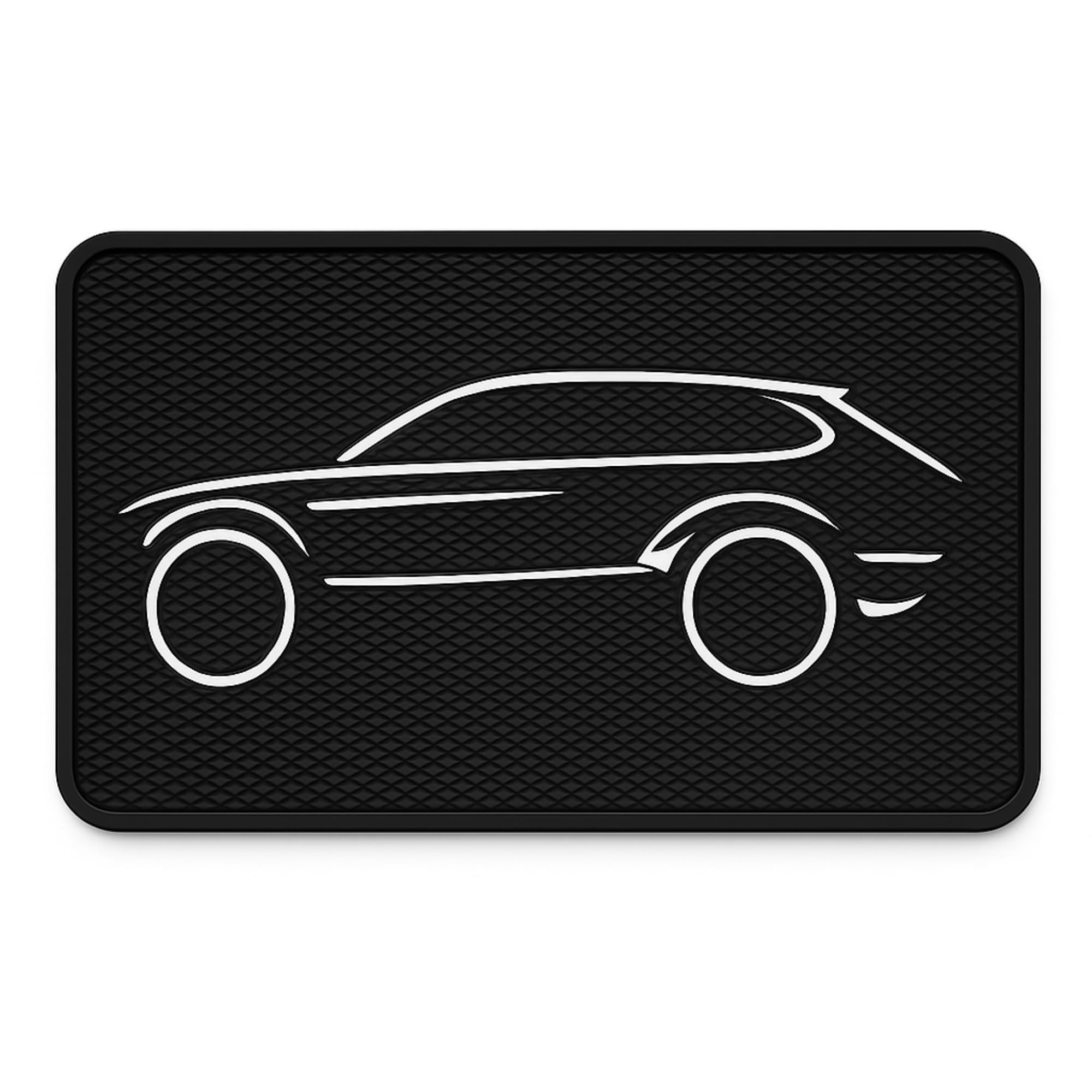 DETACHI Car Dashboard Mat, Diamond Car Design, Silicone Anti-Slip Rubber Pad, Universal Non Slip Car Dashboard Sticky Adhesive Mat for Phones Sunglasses Keys-image-31
