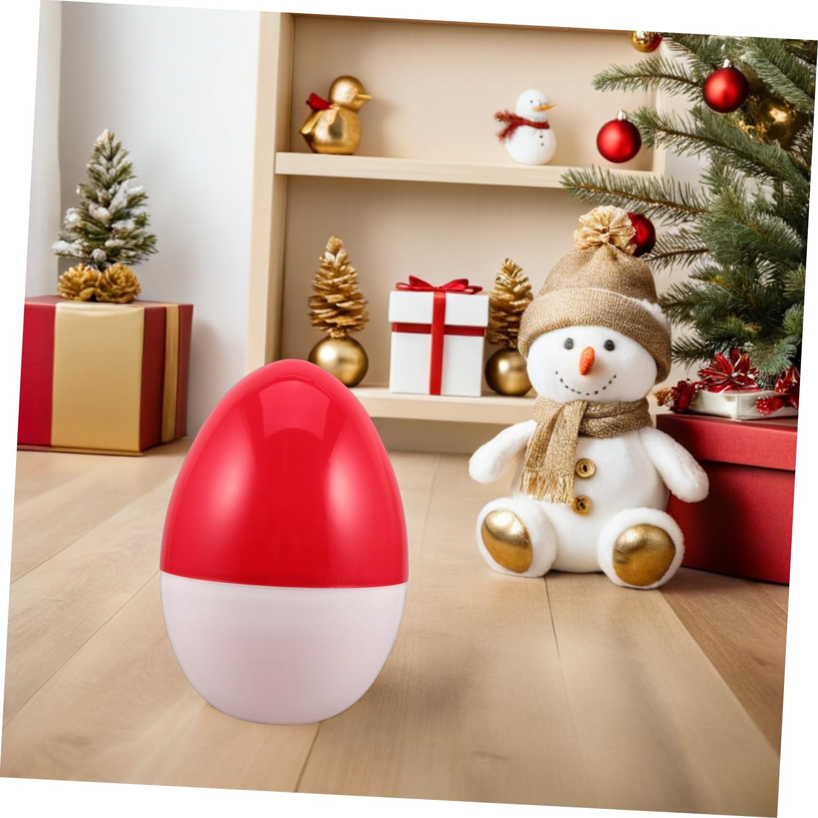 Hohopeti Capsula Vuota Trasparente Rondella Grande Uovo di Riempibile per Pasqua Contenitore per Caramelle Uovo di Vuoto Scatola per Feste Contenitore per Giochi Fai da Te