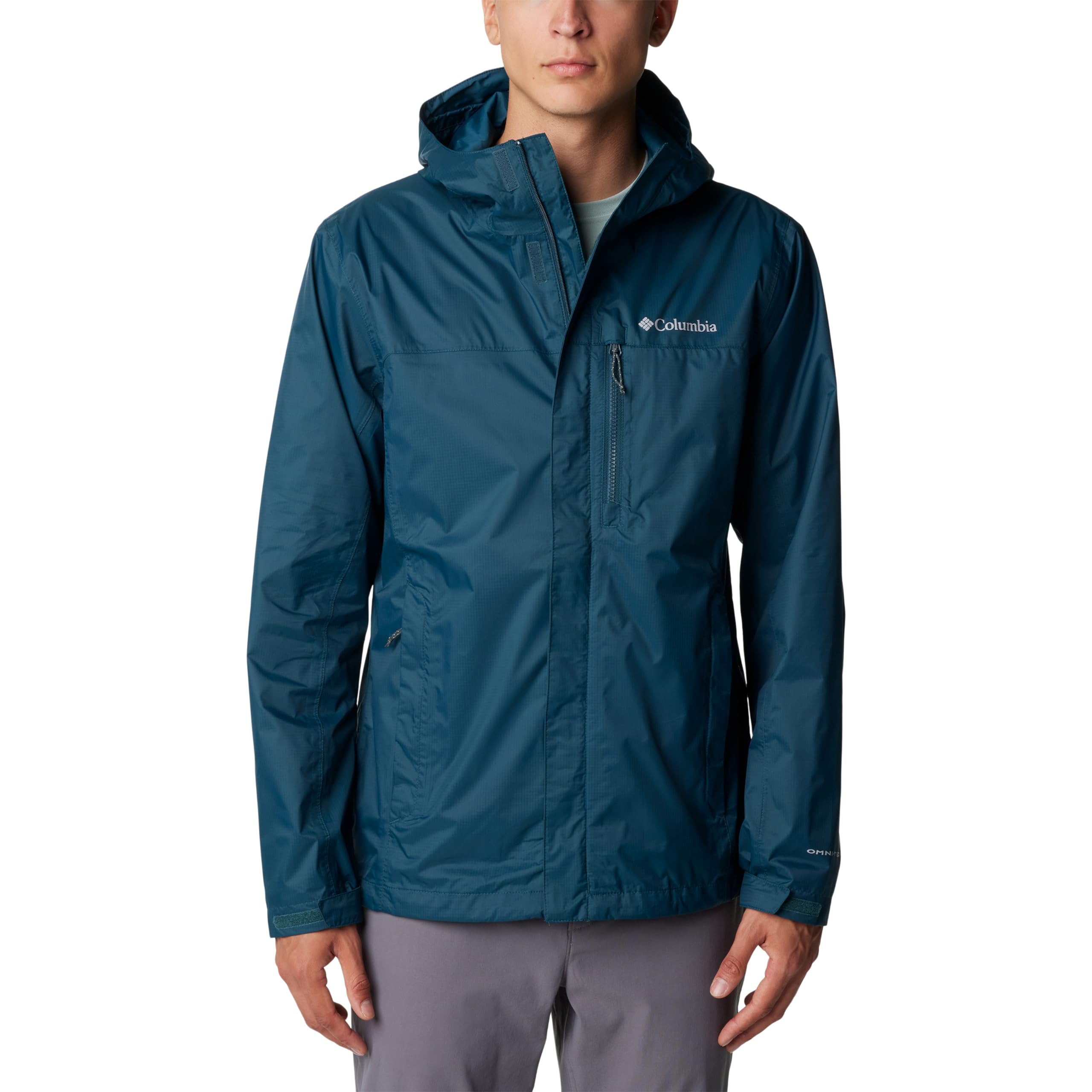 Columbia Pouring Adventure Jacket, Veste De Pluie Imperméable Homme, Night Wave, Taille XXL